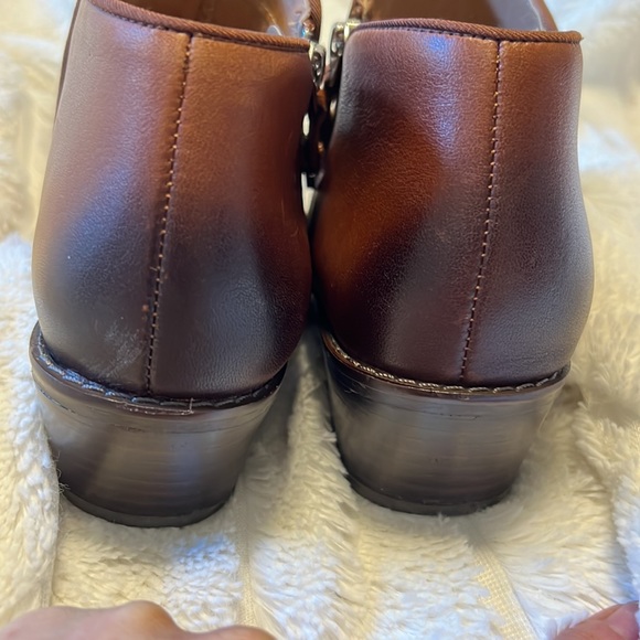 Vionic Jolene Ankle Boots Booties 6.5 brown Ombre comfort shoe - Picture 5 of 12